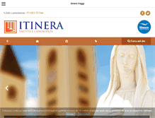 Tablet Screenshot of itineraviaggi.com